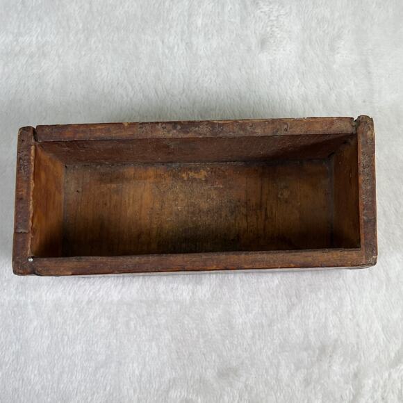 Vintage Wood Coaster Set Primitive Childrens Animals Appliques 6 Coasters & Box - Picture 6 of 13